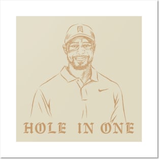 Tiger Woods Hole in One Posters and Art